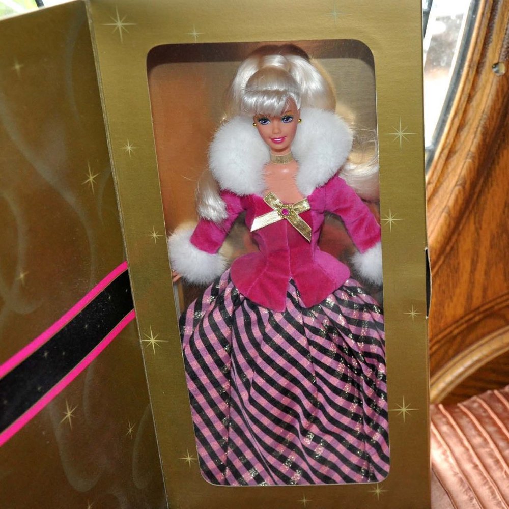 1996 Winter Rhapsody Barbie (NEW IN BOX) Vintage Collectible Barbie Doll